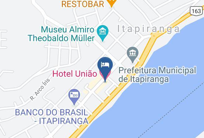 Itapiranga - Hotel Uniao Maps