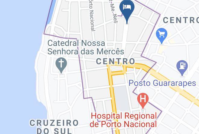 Porto Nacional - Hotel Uniao Maps