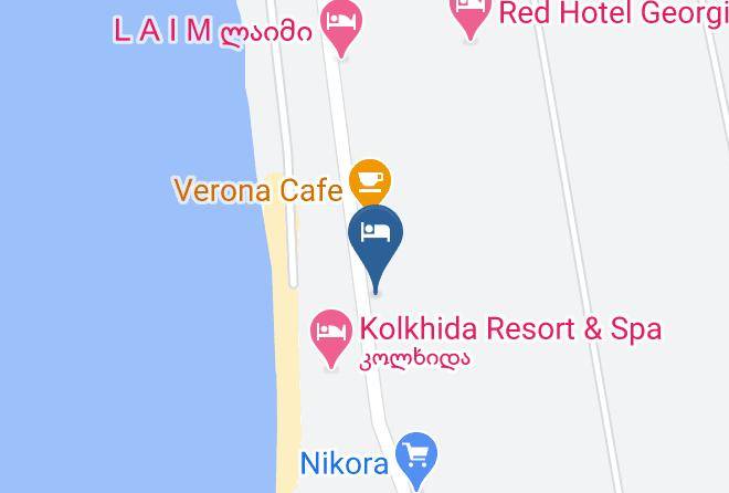 Georgia - Hotel Unikala Maps