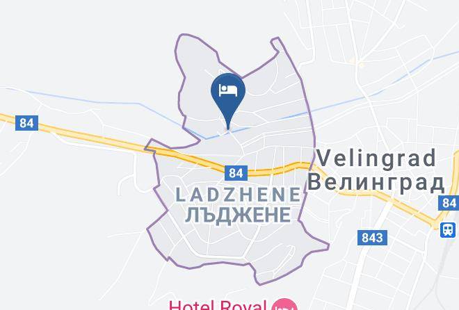 Velingrad - Hotel Unikat Velingrad Maps