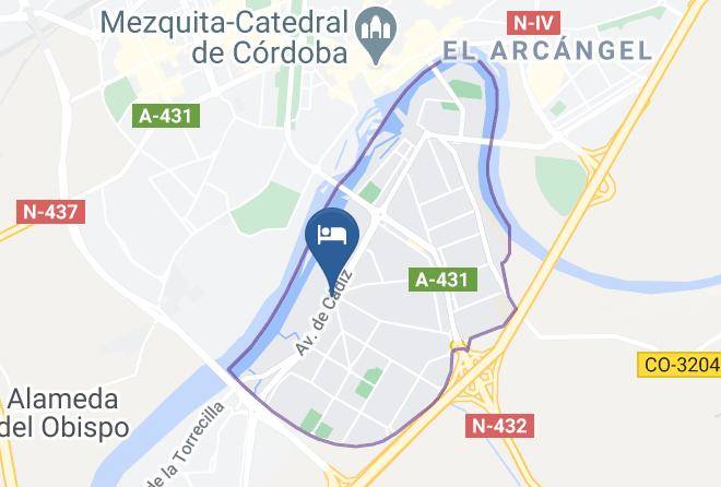 Cordoba - Hotel Unike Cordoba Maps