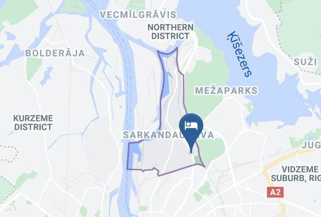 Riga - Unimars Hotel Riga & Spa Maps