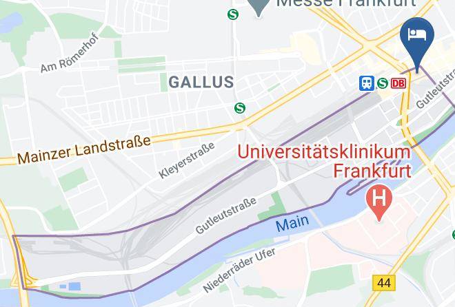 Frankfurt Am Main - Hotel Union Maps