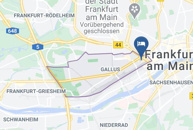 Frankfurt Am Main - Hotel Bova Frankfurt Maps