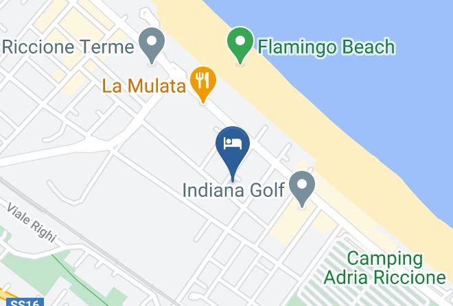 Rimini - Hotel Union Maps