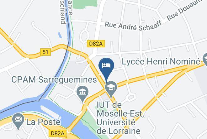 Moselle - Hotel Union Sarreguemines Maps