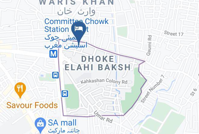 Islamabad - Hotel United Maps