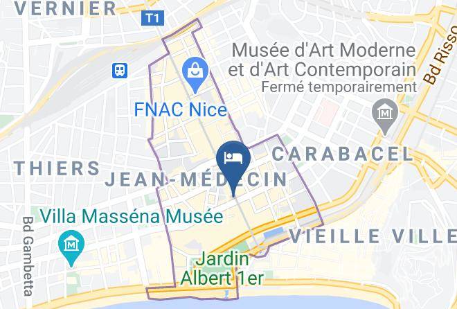 Maritime Alps - Hotel Univers Maps