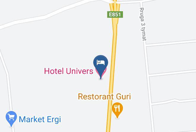 Kurbin - Hotel Univers Maps