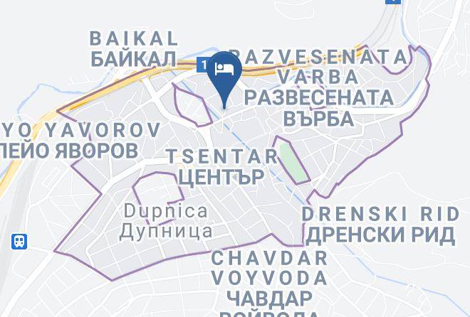 Dupnitsa - Hotel Universal Maps