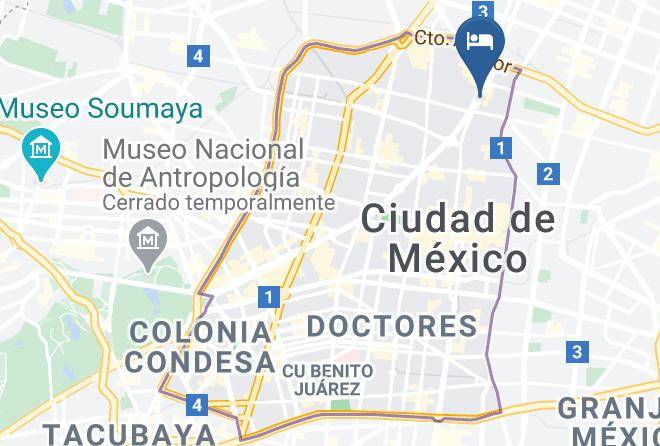Cuauhtemoc - Hotel Universal Maps
