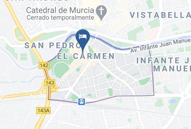 Murcia - Hotel Universal Pacoche Maps