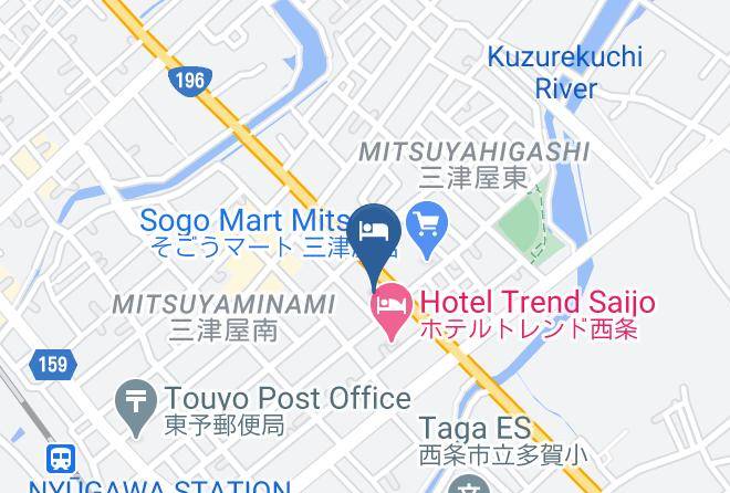 Saijo City - Hotel Universe Maps