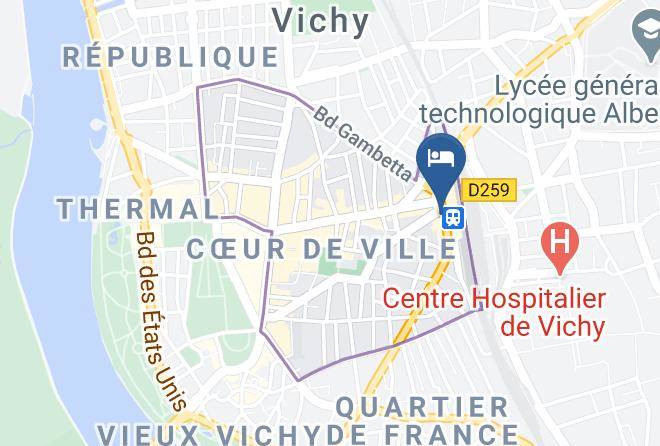 Allier - Hotel Universel Maps