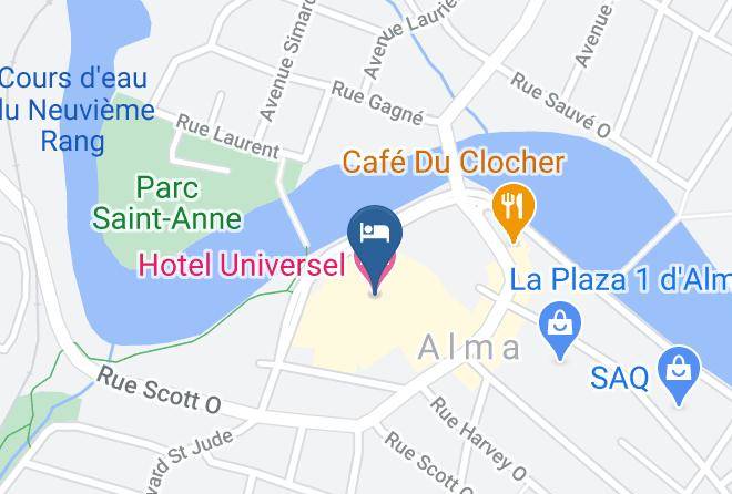 Hotel Universel Map
