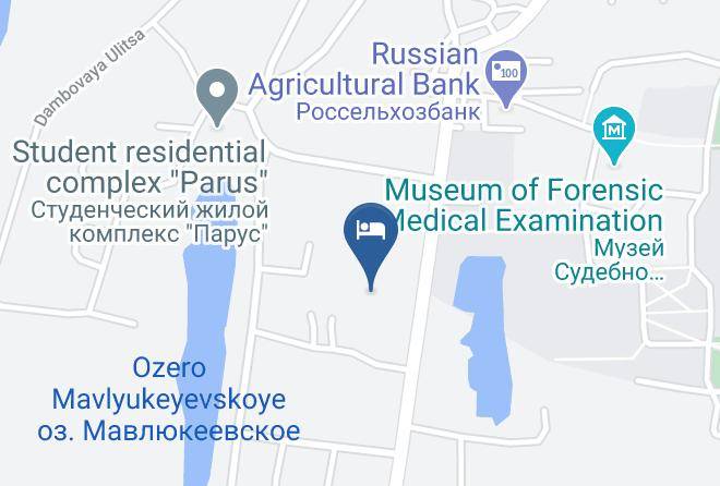 Tomsk - Hotel Universitetskaya Maps