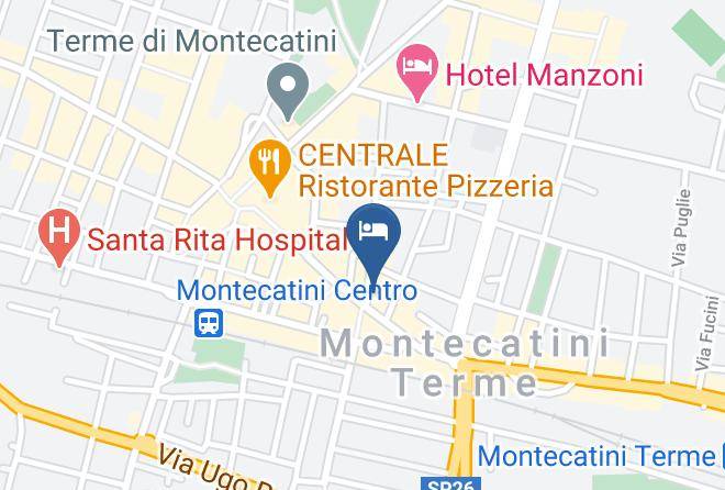 Pistoia - Hotel Universo Montecatini Terme Maps