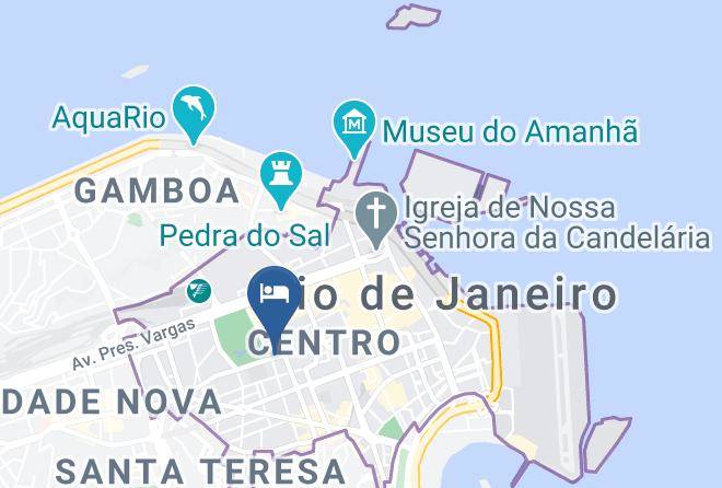 Rio De Janeiro Centro - Hotel Universo Maps