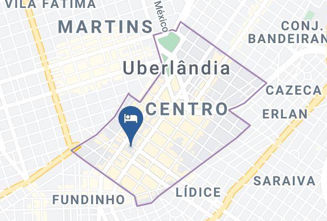 Uberlandia - Hotel Universo Maps