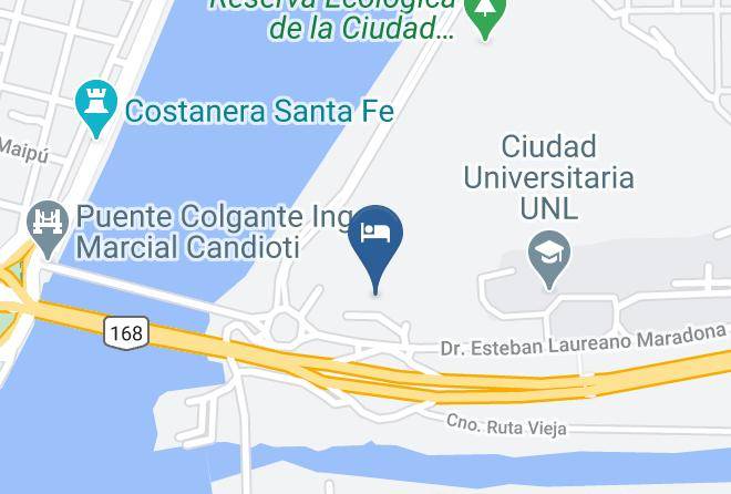 Santa Fe - Hotel Unl Ate Santa Fe Maps