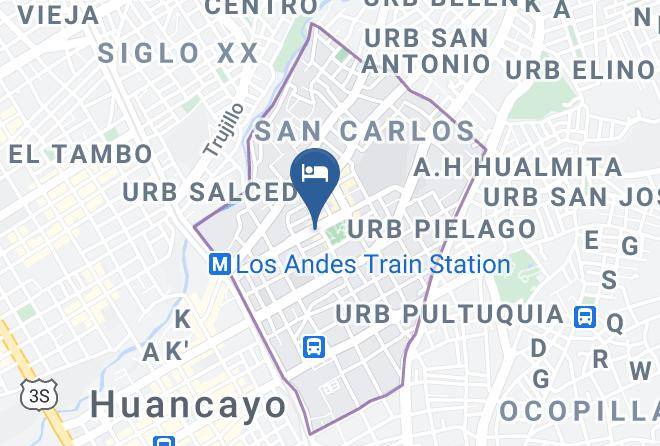 Huancayo - Hotel Unu Maps