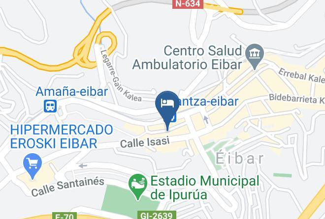 Gipuzkoa - Hotel Unzaga Plaza Maps