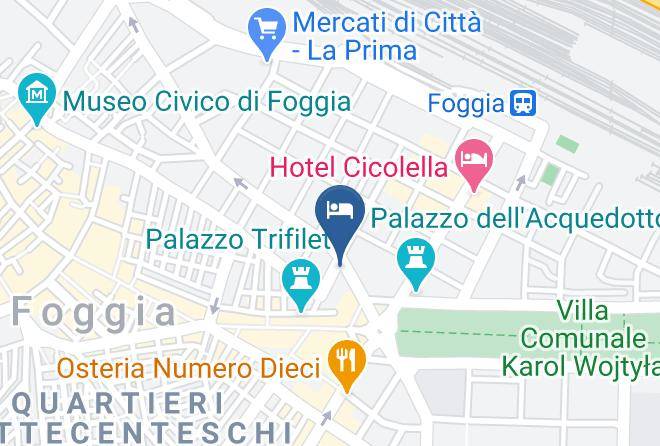 Foggia - Hotel Up Museum Wellness & Spa Maps