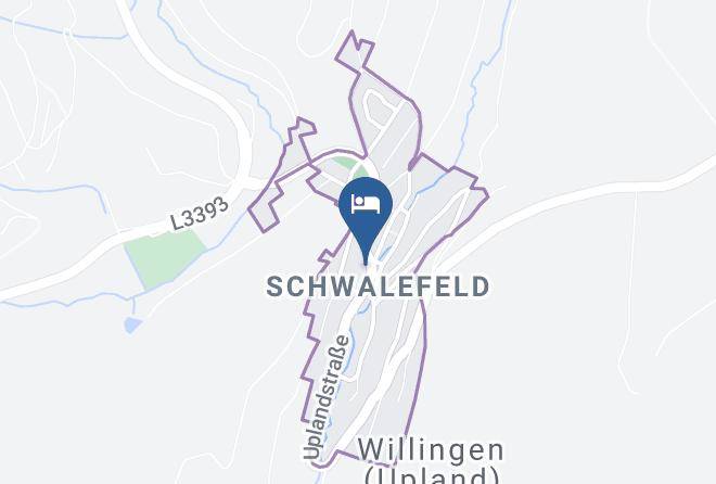 Hotel Uplander Hof Map