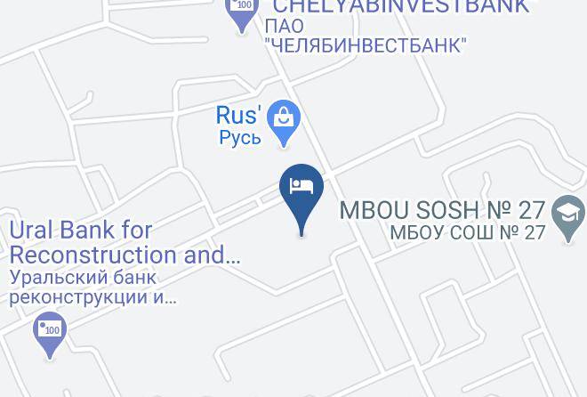Ozersk - Hotel Ural Maps