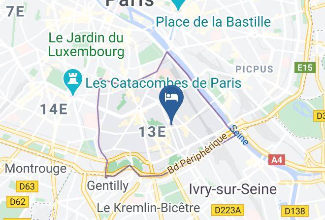 Paris - Hotel Urban Bivouac Maps