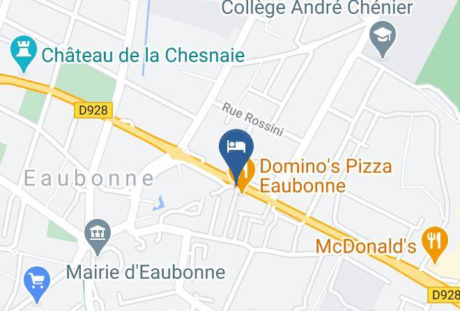 Val D Oise - Hotel Urban By Balladins Eaubonne Maps