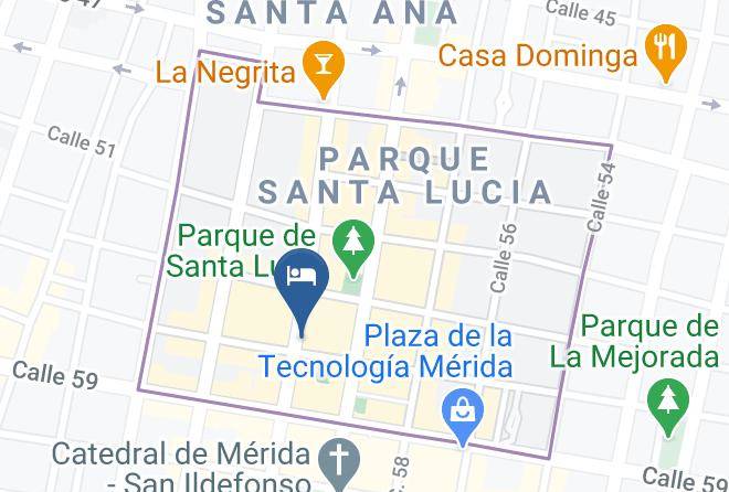 Merida - Hotel Urban Maps