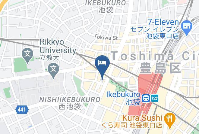 Toshima Ward - Hotel Urban Maps