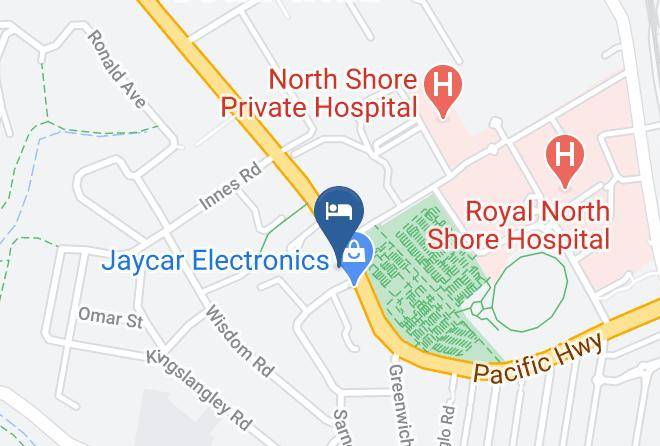 Lane Cove - Hotel Urban Maps