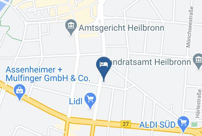 Heilbronn - Hotel Urbanus Maps