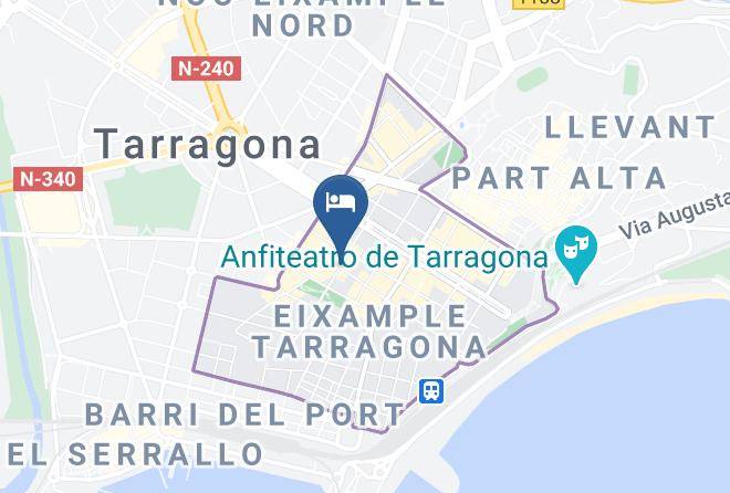 Tarragona - Hotel Urbis Centre Maps