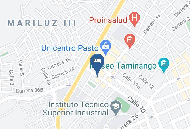 Pasto - Hotel Urcunina Maps