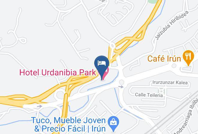 Gipuzkoa - Hotel Urdanibia Park Maps