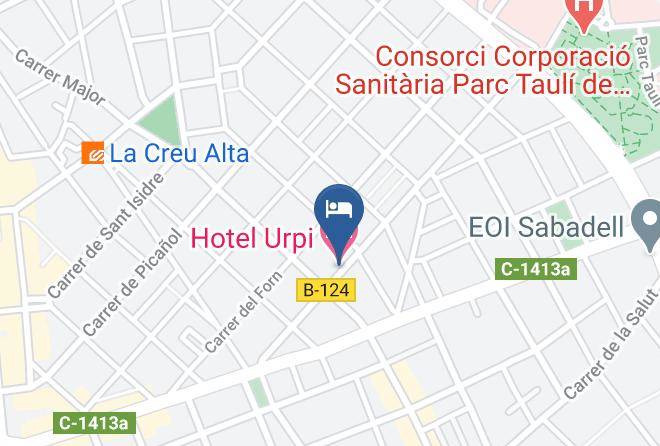 Barcelona - Hotel Urpi Maps
