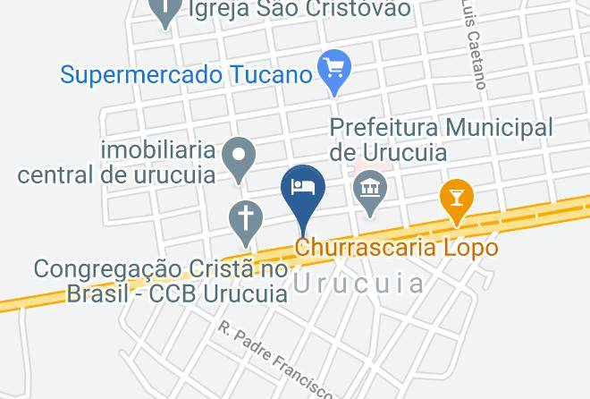 Urucuia - Hotel Urucuia Maps