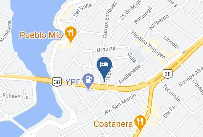 Santa Maria Department - Hotel Uruguay Maps