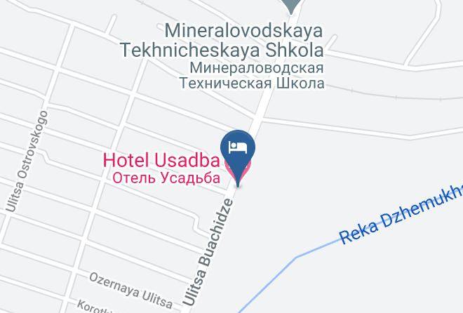 Mineralovodsky District - Hotel Usadba Maps