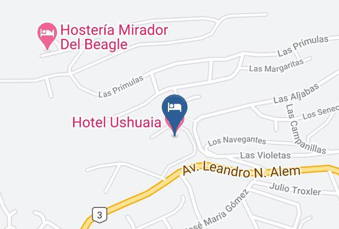 Ushuaia - Hotel Ushuaia Maps