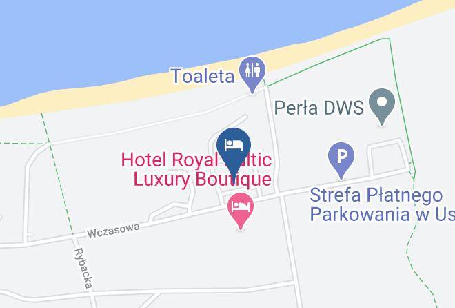 Slupski - Hotel Ustka Maps