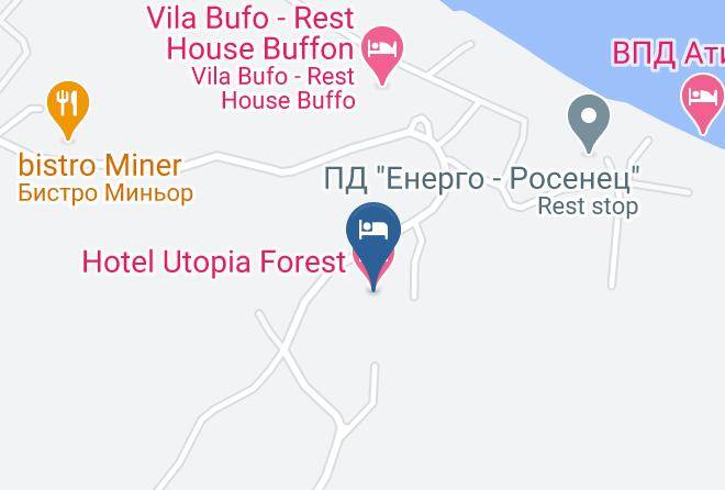 Burgas - Hotel Utopia Forest Maps