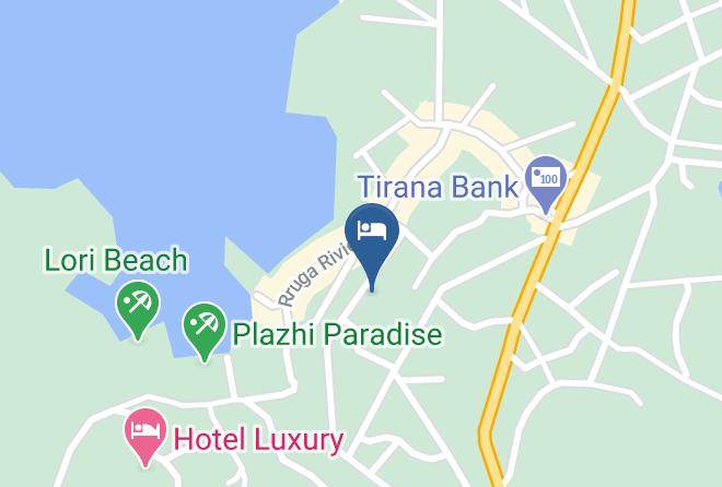 Saranda - Hotel Utopia Maps