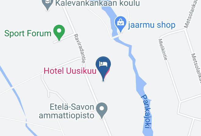 Mikkeli - Hotel Uusikuu Maps