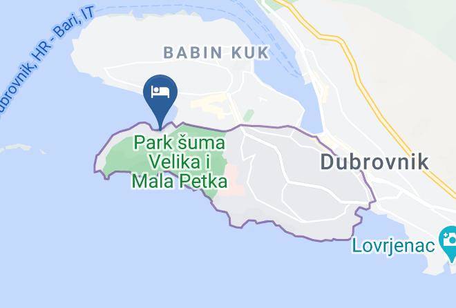 Dubrovnik - Hotel Vis Maps