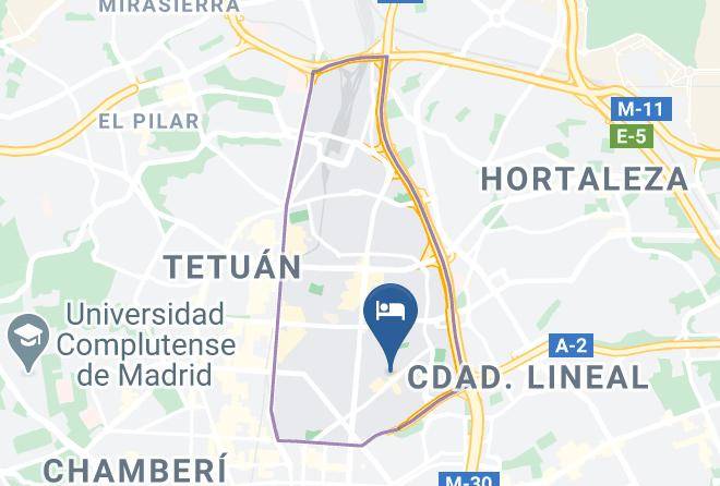 Hotel Uve Marcenado Map