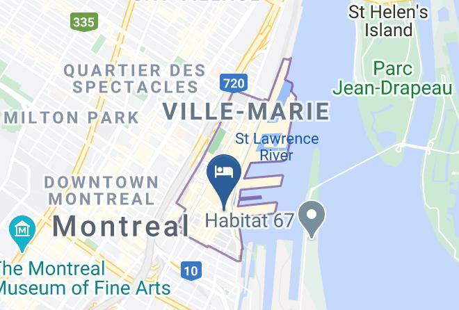 Montreal - Hotel Uville Montreal Maps